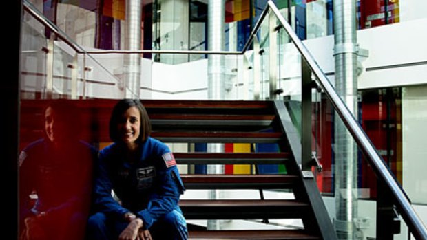 Astronaut ... Dr Megan McArthur was in Australia last week for National Science Week.
