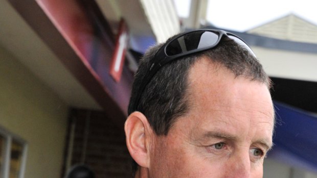 ACCIDENT: Trainer Steve Anderton died a day after an accident at his stable. 