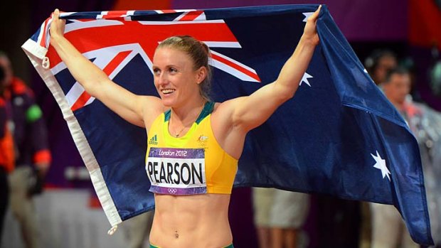 Sally Pearson takes another gold in London.
