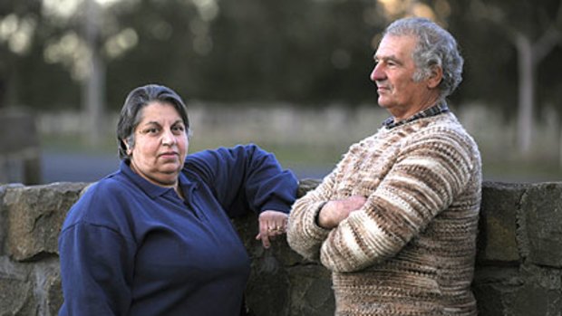 ‘‘I’m not sure where we will go’’: Myra and Sam Borg stand to lose their Diggers Rest property under the proposed outer ring road development.