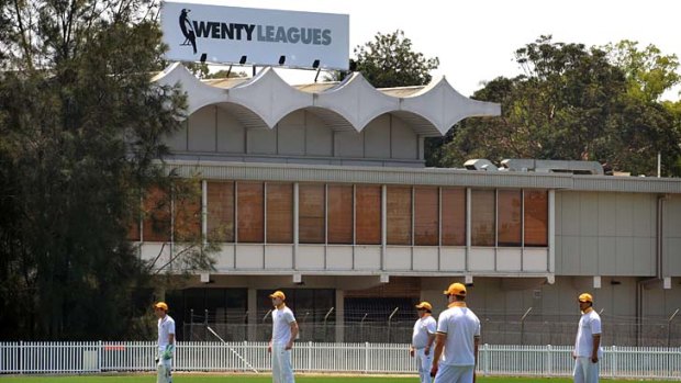 Good wicket &#8230; cricketers play at Ringrose Oval on Saturday. Wenty Leagues is upgrading the grandstand for more poker machines.