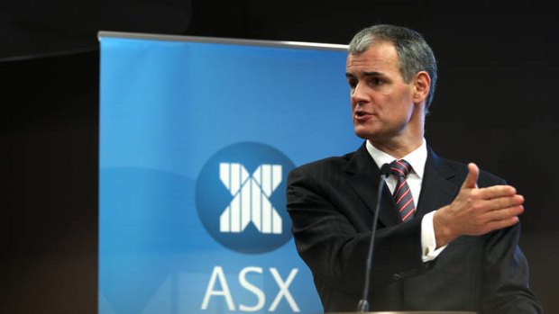 Progress: ASX chief executive Elmer Funke Kupper has been in talks with the federal government.