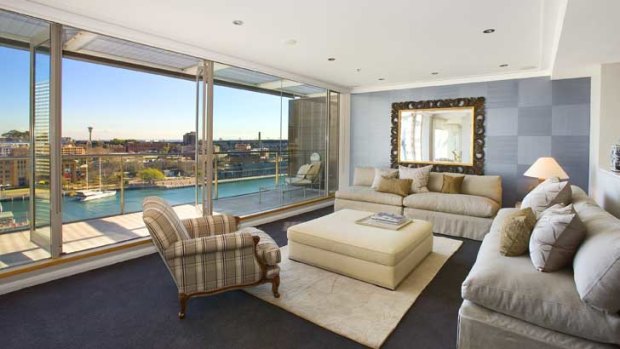 The 15th floor penthouse at Circular Quay which, at $4.8 million, was the most expensive apartment sold in the week it was bought in 2006.