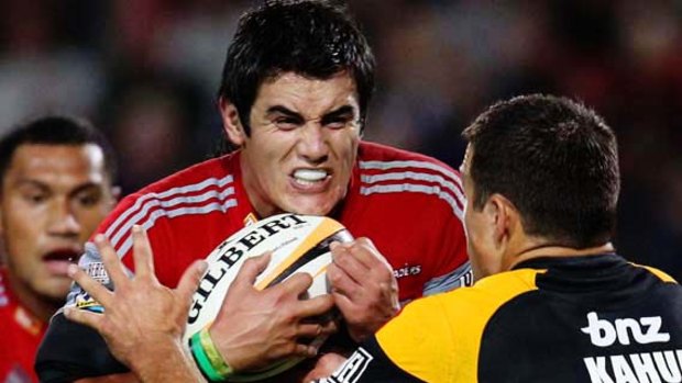 Out . . .  Isaac Ross has missed out on the Crusaders match squad to face the Hurricanes.