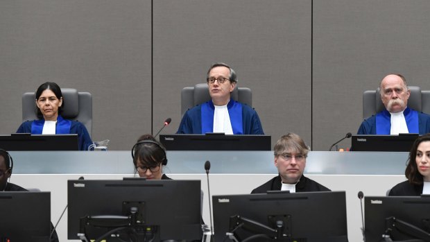 Judges ordered reparations for victims in the Germain Katanga case at the International Criminal court in The Hague, Netherlands.