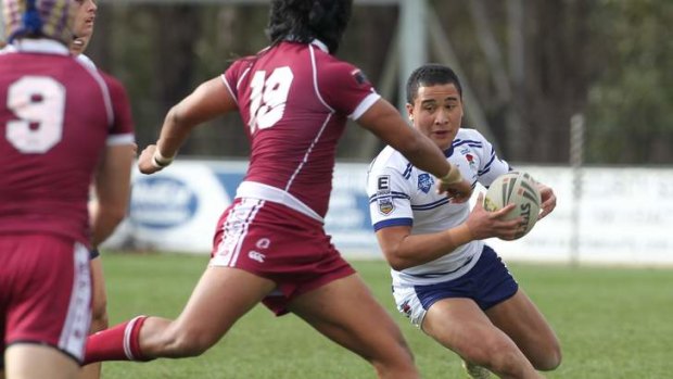 Jamil Hopoate representing NSW Combined Catholic Colleges versus Queensland in 2011.