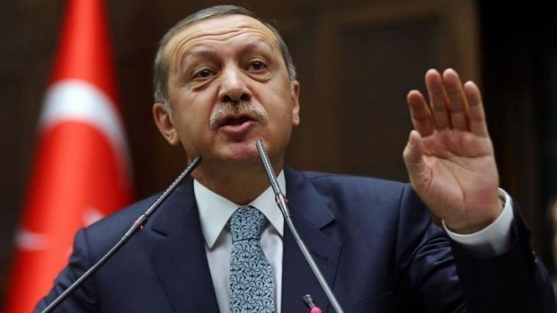 "Twitter, mwitter!" Turkish Prime Minister Recep Tayyip Erdogan.