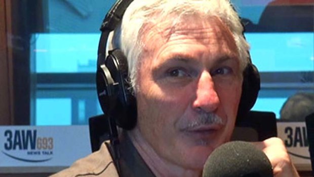 Concerned ... Mick Malthouse at 3AW.