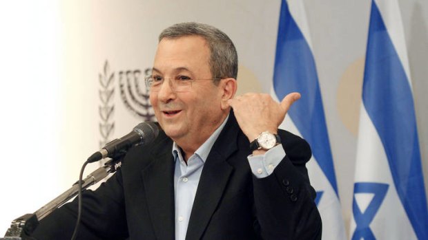 Chequered career  ... Ehud Barak announces on Monday he is leaving political life.