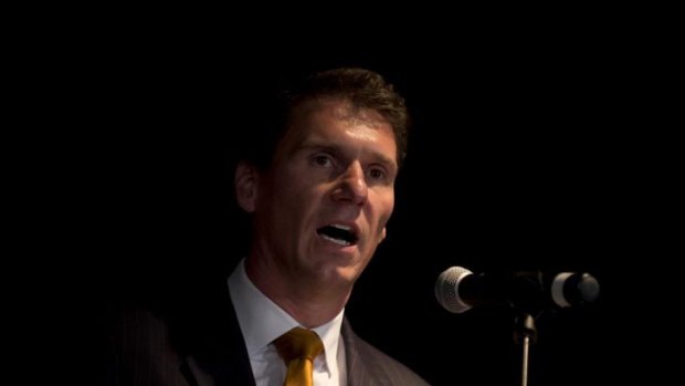 Senator Cory Bernardi has linked terror raids with his push to ban the burqa.