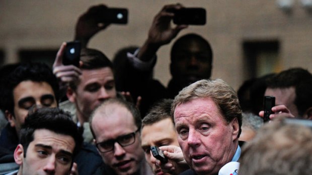 'It was horrendous' ... Harry Redknapp fronts the media after being found not guilty.