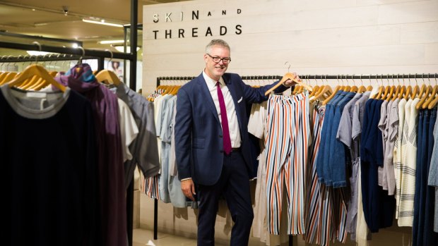 Myer head of merchandise and marketing Daniel Bracken says new brands and installations are paying off.
