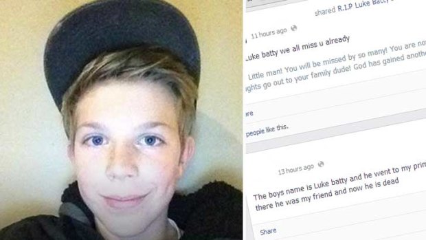 Tributes flow for Luke Batty.