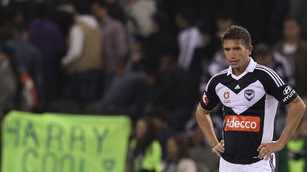 Looking drawn: Harry Kewell  after the nil-all encounter with Heart.
