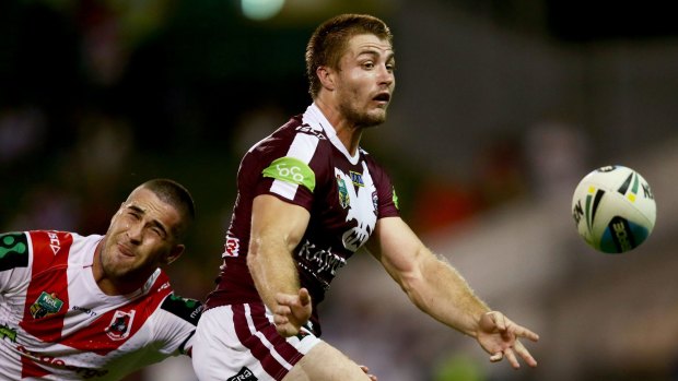 Welcome return: Kieran Foran will play halfback for the Sea Eagles against the Cowboys.