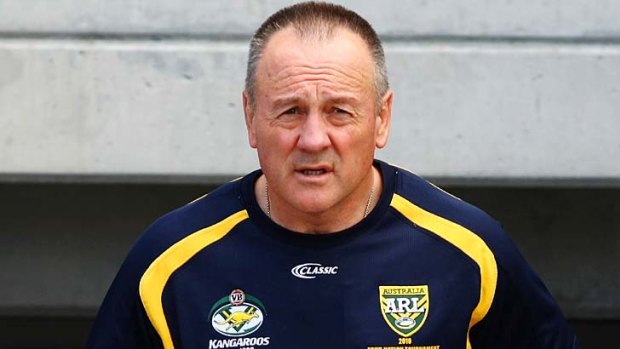 Decision ... Test coach Tim Sheens will  stay at the Tigers.