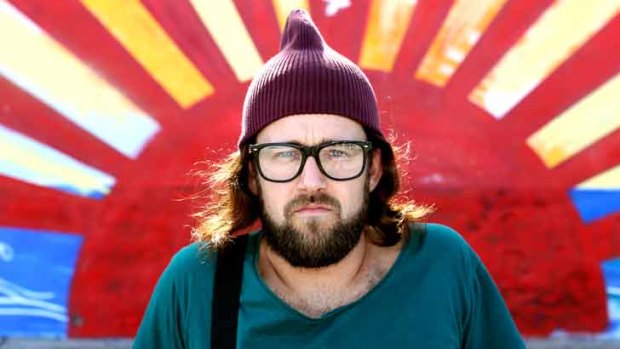 Endangered species? Comedian Christian Van Vuuren is one of the' Bondi Hipsters' who take the mickey out of hipster culture.