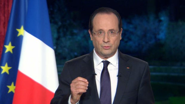 French President Francois Hollande ... his popularity has plummeted.