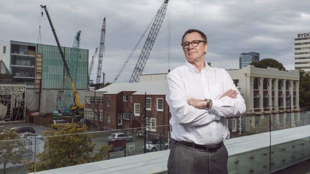The crane truth … Don Miskell, the Canterbury Earthquake Recovery Authority's head of design.