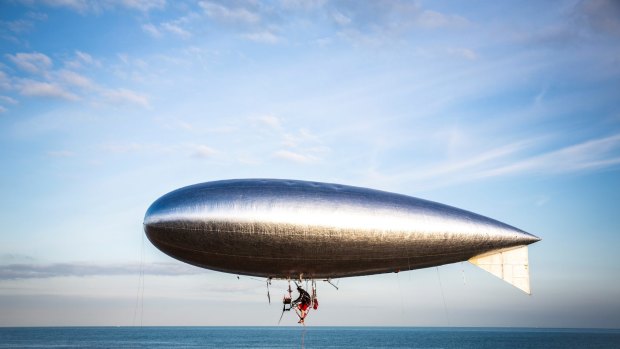 Guy Martin tries to get a unique airship across the English Channel in episode two of Speed with Guy Martin.