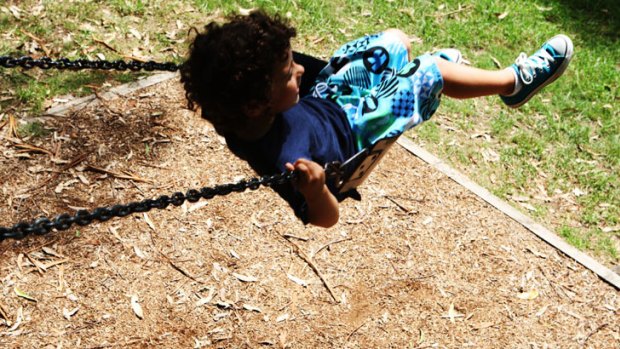 Less workout, more play ... fitness equipment is of little benefit to kids, study shows.