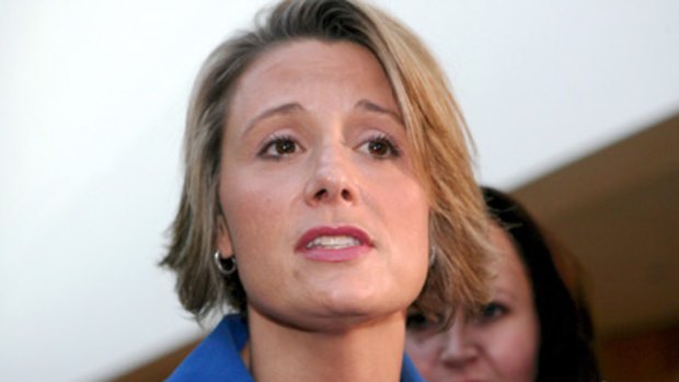 Rapid rise... after less than seven years in Parliament, Kristina Keneally overthrew Nathan Rees 47 votes to 21 to become Premier.