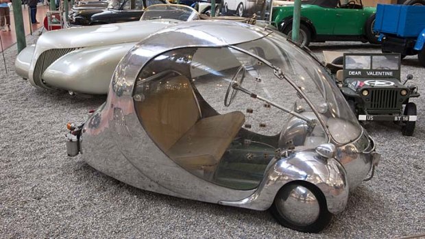 Creative sparks: Electric egg car, from 1942.