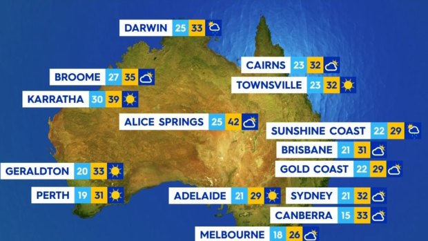 National weather forecast for Friday, February 28