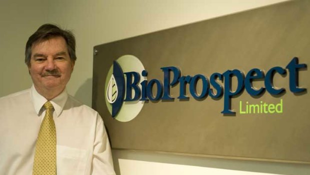 BioProspect’s chief operating officer Peter May
