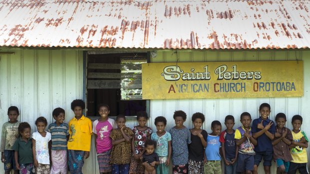 In PNG, 60 per cent of the  population don't have access to clean water.