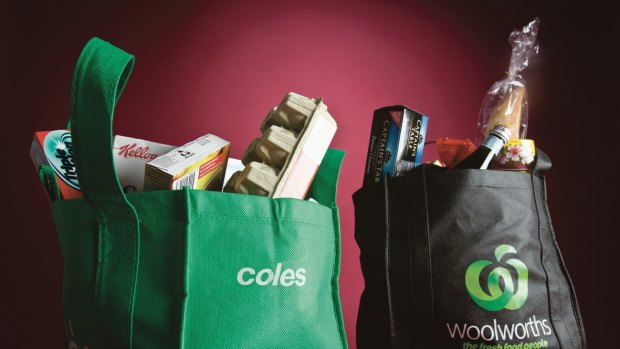Coles continues to grow at a much faster rate than Woolworths.