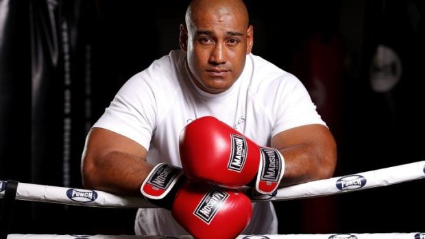 Returning to the ring:  Heavyweight hitter Alex Leapai.