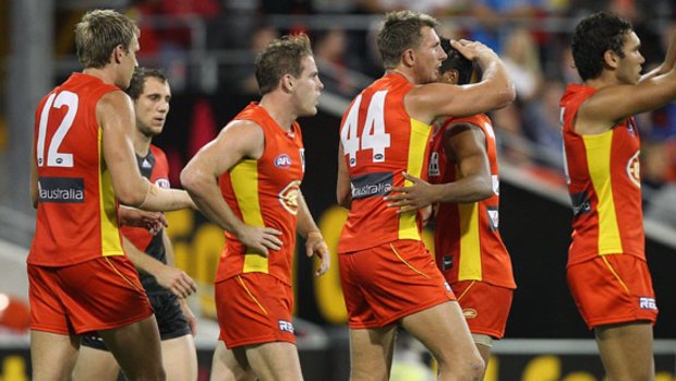 The Suns gave Essendon a fright on Saturday night.