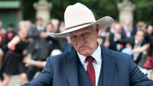 Bob Katter, above, made comments on the mental health issues faced by gay people that led his brother Richard to speak out.