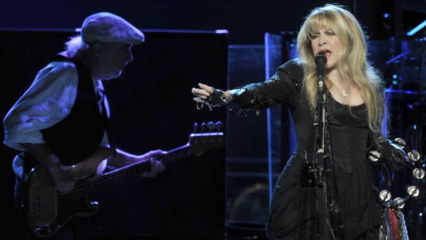 Fleetwood Mac play to a sellout crowd at Melbourne's Rod Laver Arena a few years ago.