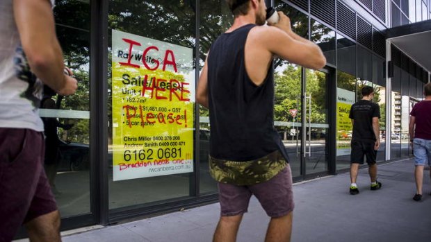 Does Braddon really need an IGA?