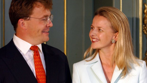 Dutch Prince Johan Friso and his then-fiancee Mabel Wisse Smit in  2003.