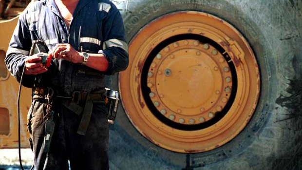 Mining truck tyres have "exploded" in price as the demand for resources grows.