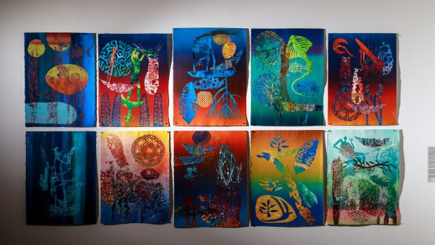 Megalo print studio + gallery will host the official opening of 'Beyond the Blue: Unbroken' on 11 May, an artistic anthology of works on paper by Far North Queensland-based artist Arone Meeks. Photo: Sitthixay Ditthavong