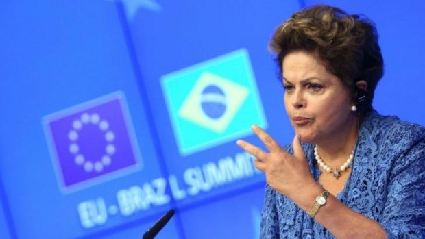 Brazil's President Dilma Rousseff is pushing for a less US-centric internet.