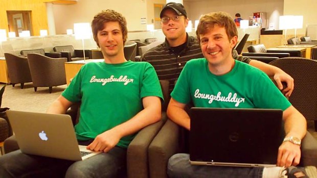 Zac Altman, left, and his co-founders Brent Griffith and Tyler Dickman.