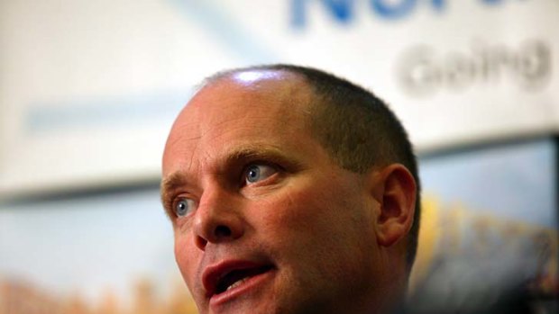 Opposition leader Campbell Newman.