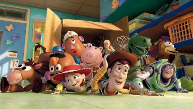 Barely a dry eye in the house ... Toy Story 3 , ''a phenomenal achievement'' for Pixar, dealt with the loss of traditional American values.