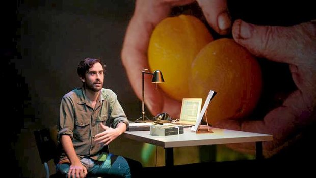 Jesse Cox in his play <i>Wael Zuaiter</i>.