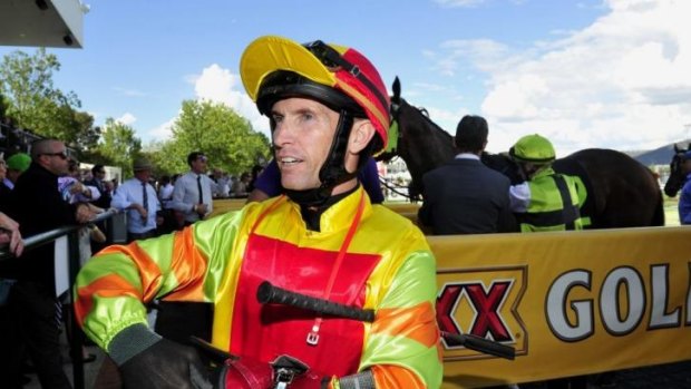 Ready to roll: jockey Glyn Schofield has declared himself fully fit to return to the saddle this week.