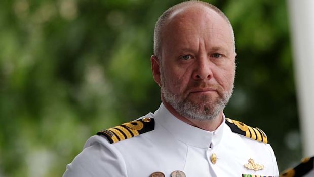 Laid bare ... Captain Stefan King's affair is an issue to the military only because of allowances claims.