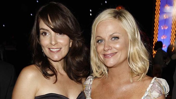 Major coup ... comedians Tina Fey, left, and Amy Poehler.