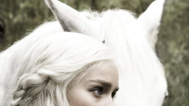 Emilia Clarke as Daenerys Targaryen in Game Of Thrones