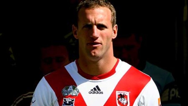 Mark Gasnier is back in the red V of the Dragons afte two years playing rugby in Paris for Stade Francais.