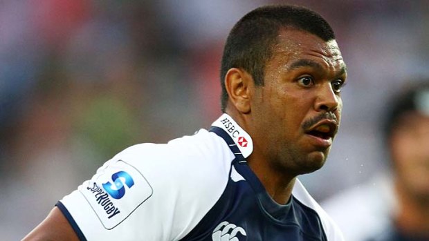 Waratahs star Kurtley Beale was on the losing side against the Cheetahs.